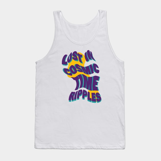 Cosmic Time Tank Top by stefy